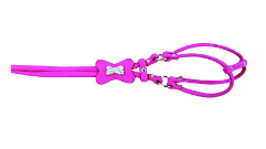 Купить СКИДКА dezzie шлейка для собак с поводком бабочка розовая