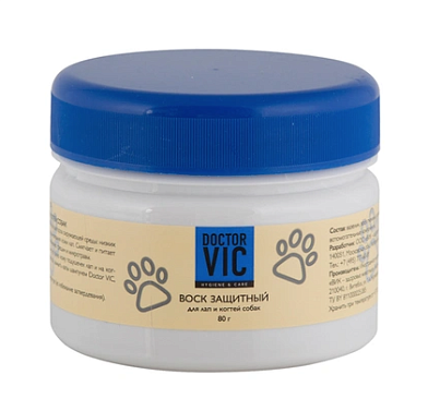 DOCTOR VIC Воск защитный для лап и когтей для собак