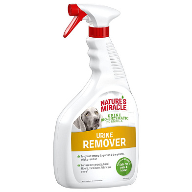 Nature's Miracle спрей уничтожитель пятен и запахов от мочи собак