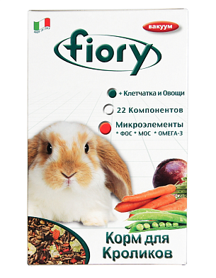 FIORY Сухой корм для кроликов Karaote