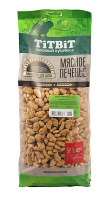 TITBIT Лакомство для собак Лакомый кусочек Крекер с мясом утки