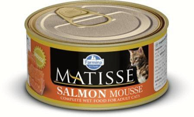 Farmina matisse консервы для кошек с лососем (мусс)